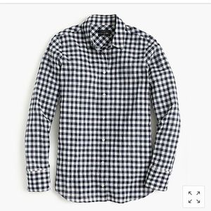 J. crew classic gingham button down